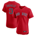 Boston Red Sox #3 Ceddanne Rafaela Player Red Limited Elite Home Game Stitched Baseball Jersey