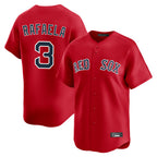 Boston Red Sox #3 Ceddanne Rafaela Player Red Limited Home Game Stitched Baseball Jersey