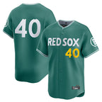 Boston Red Sox #40 Willson Contreras Player Green City Connect Limited Home Game Stitched Baseball Jersey