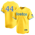 Boston Red Sox #44 Aroldis Chapman Player Yellow Limited Home Game Stitched Baseball Jersey