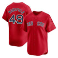 Boston Red Sox #49 Tim Wakefield Player Red Limited Home Game Stitched Baseball Jersey