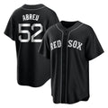 Boston Red Sox #52 Wilyer Abreu Player Black Home Game Stitched Baseball Jersey