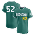 Boston Red Sox #52 Wilyer Abreu Player Green City Connect Limited Elite Home Game Stitched Baseball Jersey