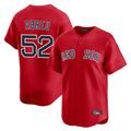 Boston Red Sox #52 Wilyer Abreu Player Red Limited Home Game Stitched Baseball Jersey