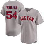 Boston Red Sox #54 Lucas Giolito Gray 2024 Away Limited Stitched Baseball Jersey