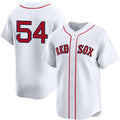 Boston Red Sox #54 Lucas Giolito White No Name 2024 Home Limited Stitched Baseball Jersey