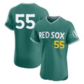 Boston Red Sox #55 Ranger Su¨¢rez Player Green City Connect Limited Elite Home Game Stitched Baseball Jersey