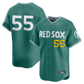 Boston Red Sox #55 Ranger Su¨¢rez Player Green City Connect Limited Home Game Stitched Baseball Jersey