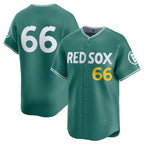 Boston Red Sox #66 Brayan Bello Green 2025 City Connect Limited Stitched Baseball Jersey