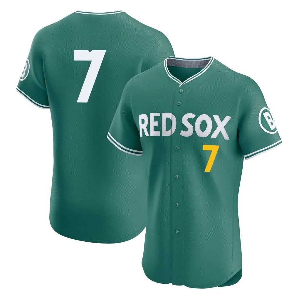 Boston Red Sox #7 Masataka Yoshida Player Green City Connect Limited Elite Home Game Stitched Baseball Jersey