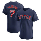 Boston Red Sox #7 Masataka Yoshida Player Navy Limited Elite Home Game Stitched Baseball Jersey