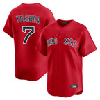 Boston Red Sox #7 Masataka Yoshida Player Red Limited Home Game Stitched Baseball Jersey