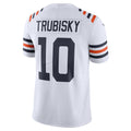 C.Bears #10 Mitchell Trubisky White 2019 100th Season Alternate Classic Limited Stitched Football American Jersey