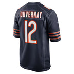 C.Bears #12 Devin Duvernay Navy Team Game Stitched Football American Jersey
