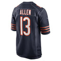 C.Bears #13 Keenan Allen Navy Team Game Stitched Football American Jersey