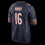 C.Bears #16 Jake Moody Navy Team Game Stitched Football American Jersey