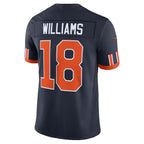 C.Bears #18 Caleb Williams Navy 2026 Rivalries Collection Limited Football Stitched Jersey