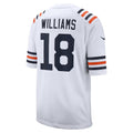 C.Bears #18 Caleb Williams White 2024 Draft 2nd Alternate Game Player Stitched Football American Jersey