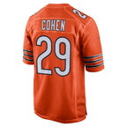 C.Bears #29 Tarik Cohen Orange Alternate Game Stitched Football American Jersey