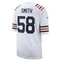 C.Bears #58 Roquan Smith White 2019 Alternate Classic Game Stitched Football American Jersey
