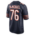 C.Bears #76 Steve McMichael Navy Retired Player Game Stitched Football American Jersey