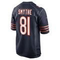 C.Bears #81 Durham Smythe Navy Team Game Stitched Football American Jersey