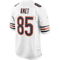 C.Bears #85 Cole Kmet White Player Game Stitched Football American Jersey