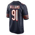 C.Bears #91 Chris Williams Navy Game Stitched Football American Jersey