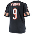 C.Bears #9 Jim McMahon Mitchell & Ness Navy Big & Tall Retired Player Replica Stitched Football American Jersey