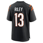 C.Bengals #13 Ken Riley Black Retired Player Game Stitched Football American Jersey