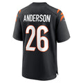 C.Bengals #26 Tycen Anderson Black Game Player Stitched Football American Jersey