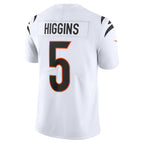 C.Bengals #5 Tee Higgins White Vapor Untouchable Limited Stitched Football American Jersey