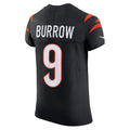 C.Bengals #9 Joe Burrow Black Vapor F.U.S.E. Elite Stitched Football American Jersey