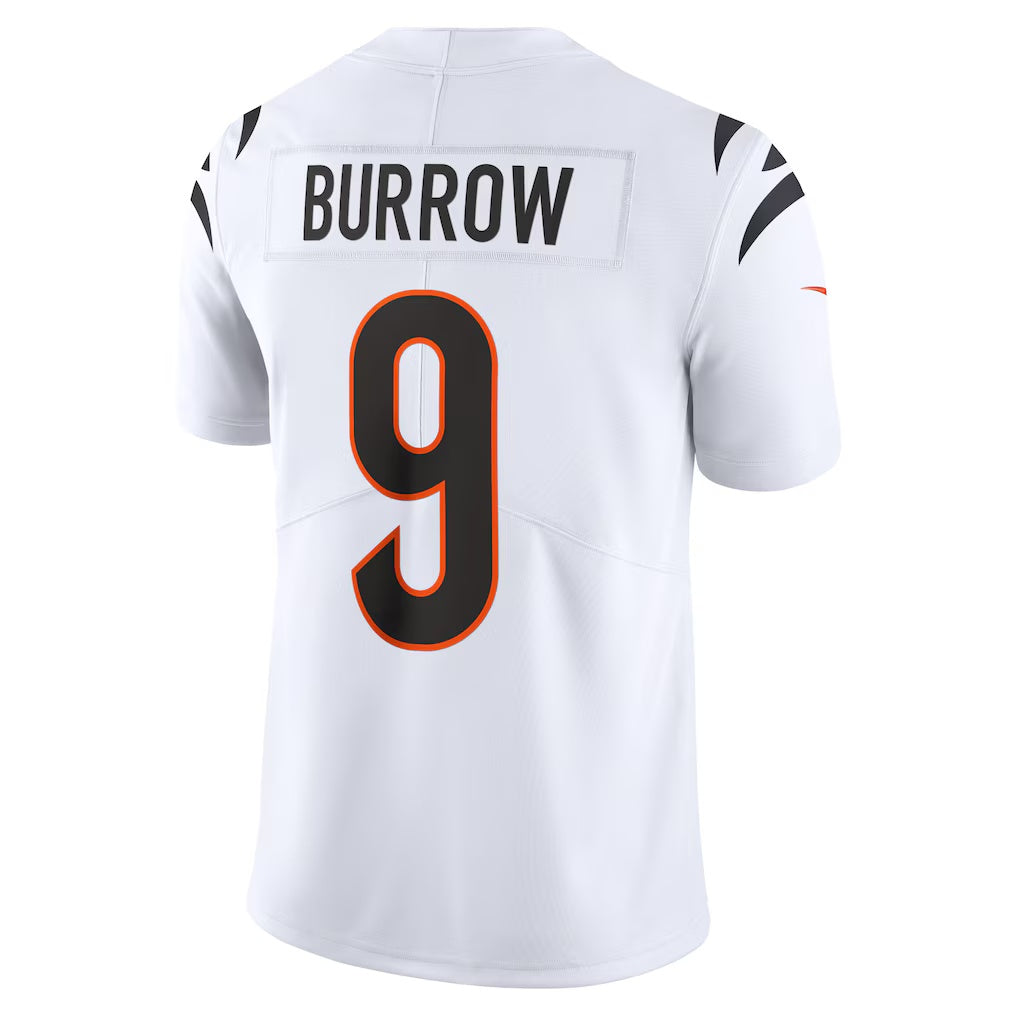 C.Bengals #9 Joe Burrow White Vapor Untouchable Limited Stitched Football American Jersey