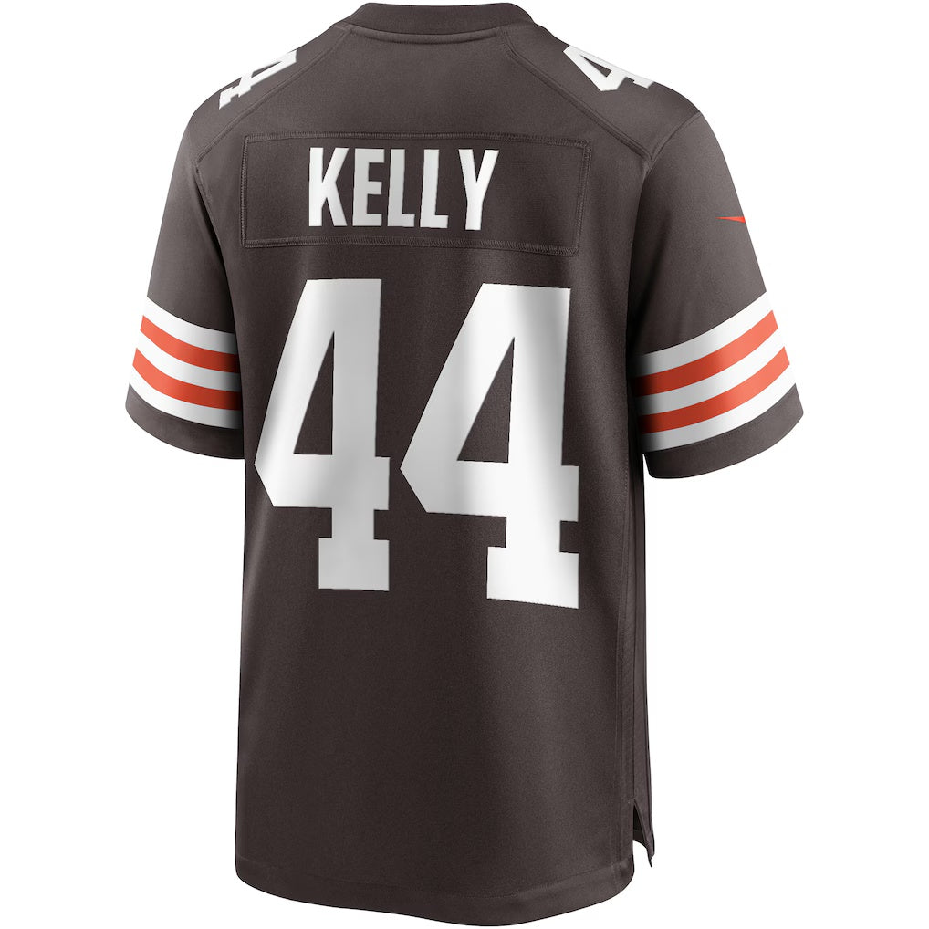 C.Browns #44 Leroy Kelly Brown Game Retired Player Stitched Football American Jersey
