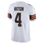C.Browns #4 Deshaun Watson White 2020 Vapor Limited Stitched Football American Jersey