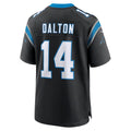 C.Panthers #14 Andy Dalton Black Team Game Stitched Football American Jersey