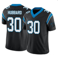 C.Panthers #30 Chuba Hubbard Black F.U.S.E. Vapor Limited Football Stitched Jersey