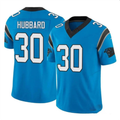 C.Panthers #30 Chuba Hubbard Blue F.U.S.E. Vapor Limited Football Stitched Jersey