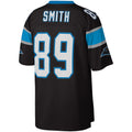 C.Panthers #89 Steve Smith Mitchell & Ness Black Legacy Replica Stitched Football American Jersey