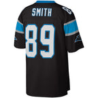 C.Panthers #89 Steve Smith Mitchell & Ness Black Legacy Replica Stitched Football American Jersey
