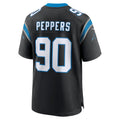 C.Panthers #90 Julius Peppers Black Retired Player Game Stitched Football American Jersey