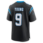 C.Panthers #9 Bryce Young Black Team Game Stitched Football American Jersey