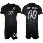 Custom United States Black Shirt 2026 With Shorts
