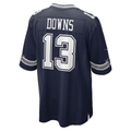 Caleb Downs Cowboys  #13 Navy 2026 Draft Game Stitched Football Jersey
