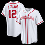 Canada Baseball #12 Josh Naylor 2026 World Baseball Classic Home Stadium Jersey - White