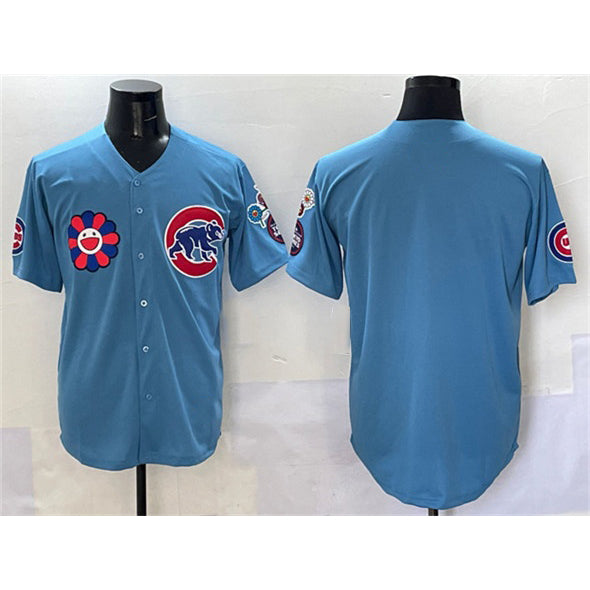 Chicago Cubs Blank Blue 2025 Tokyo Series 2nd Alternate Limited Stitched Baseball Jersey
