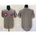 Chicago Cubs Blank Gray 2025 Tokyo Series Limited Stitched Baseball Jersey