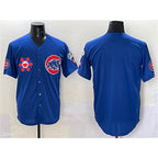 Chicago Cubs Blank Royal 2025 Tokyo Series Limited Stitched Baseball Jersey