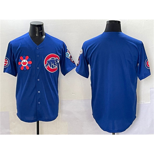 Chicago Cubs Blank Royal 2025 Tokyo Series Limited Stitched Baseball Jersey